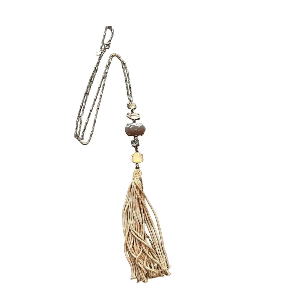 Loft Long Tassel Necklace
